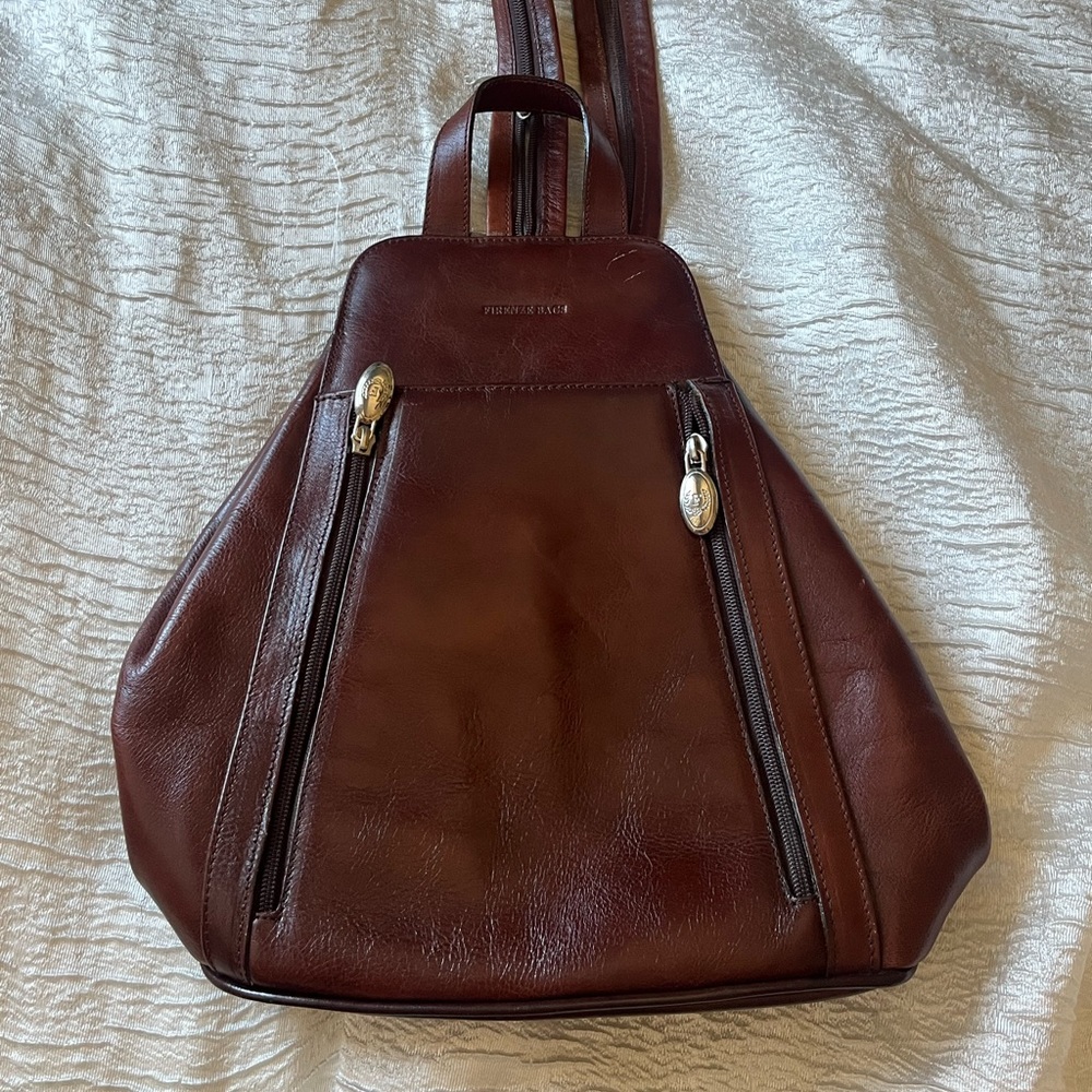 Brown Firenze Mini Backpack
